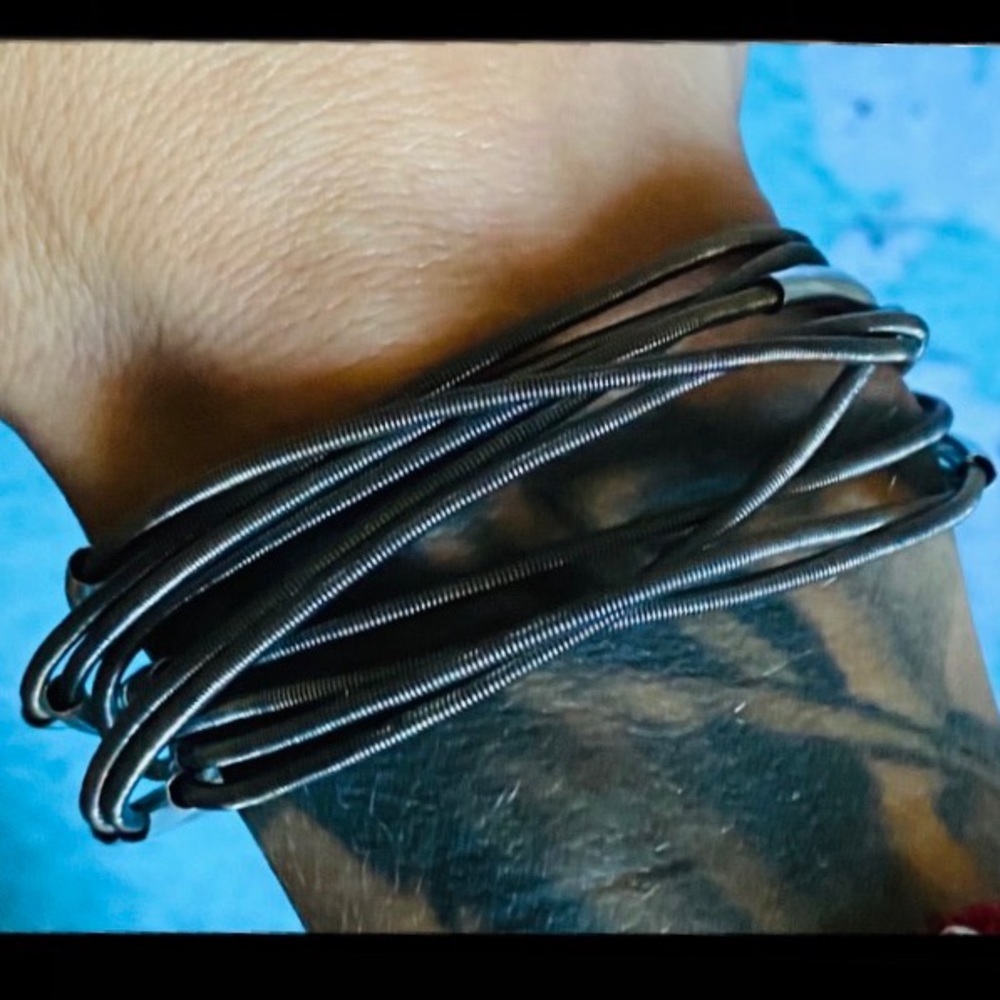Magnetic Silver Bracelet